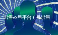 出售vx号平台（号出售平台）